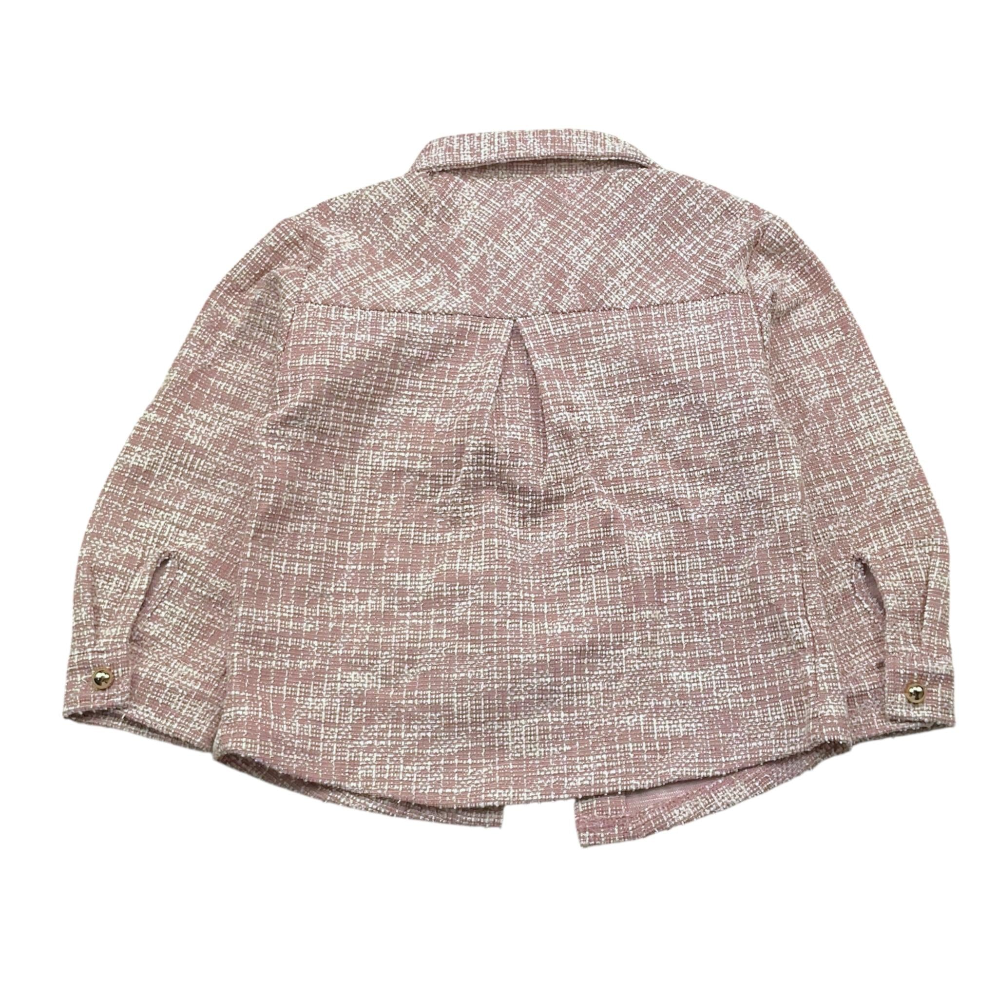 MAYORAL giacca tinta unita con microfantasia Rosa per Bambina 4118 ROSA MAYORAL