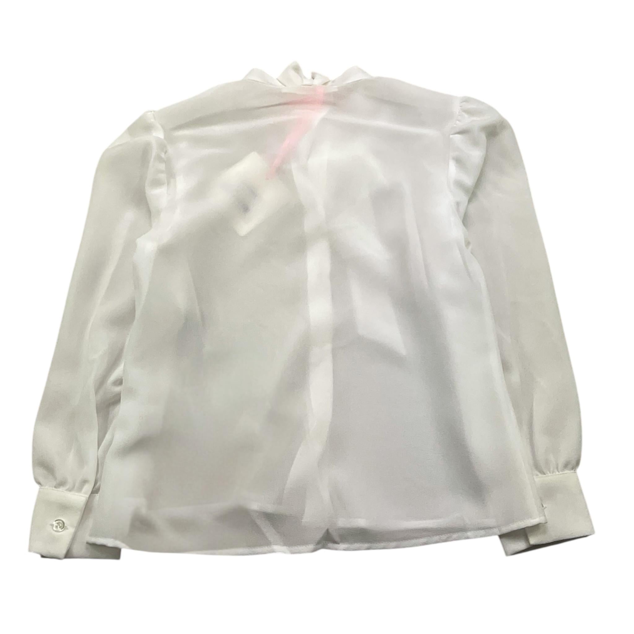 VICOLO camicia manica lunga tinta unita Panna per Bambina 3141C00033 PANNA VICOLO