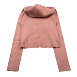 TO be too maglia tinta unita cn cappuccio Rosa per Bambina TFJF24M542 ROSA TO be too