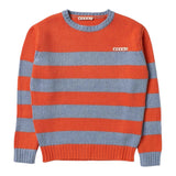 MARNI maglia girocollo fantasia a righe Arancione/azzurro per Bambino M00856 ARANCIONE/AZZURRO MARNI