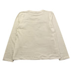 DIXIE shirt girocollo tinta unita con stampe in contrasto Panna per Bambina LB67032G34 PANNA DIXIE