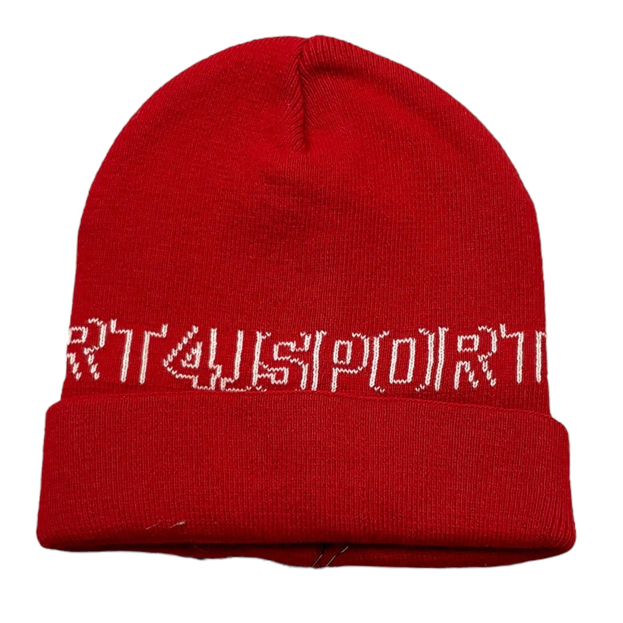 CESARE PACIOTTI cappello tinta unita con logo Rosso per Neonato CAP2304B ROSSO CESARE PACIOTTI