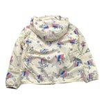 K-WAY giubbino tinta unita con zip e cappuccio Bianco per Bambino K1127IW BIANCO K-WAY