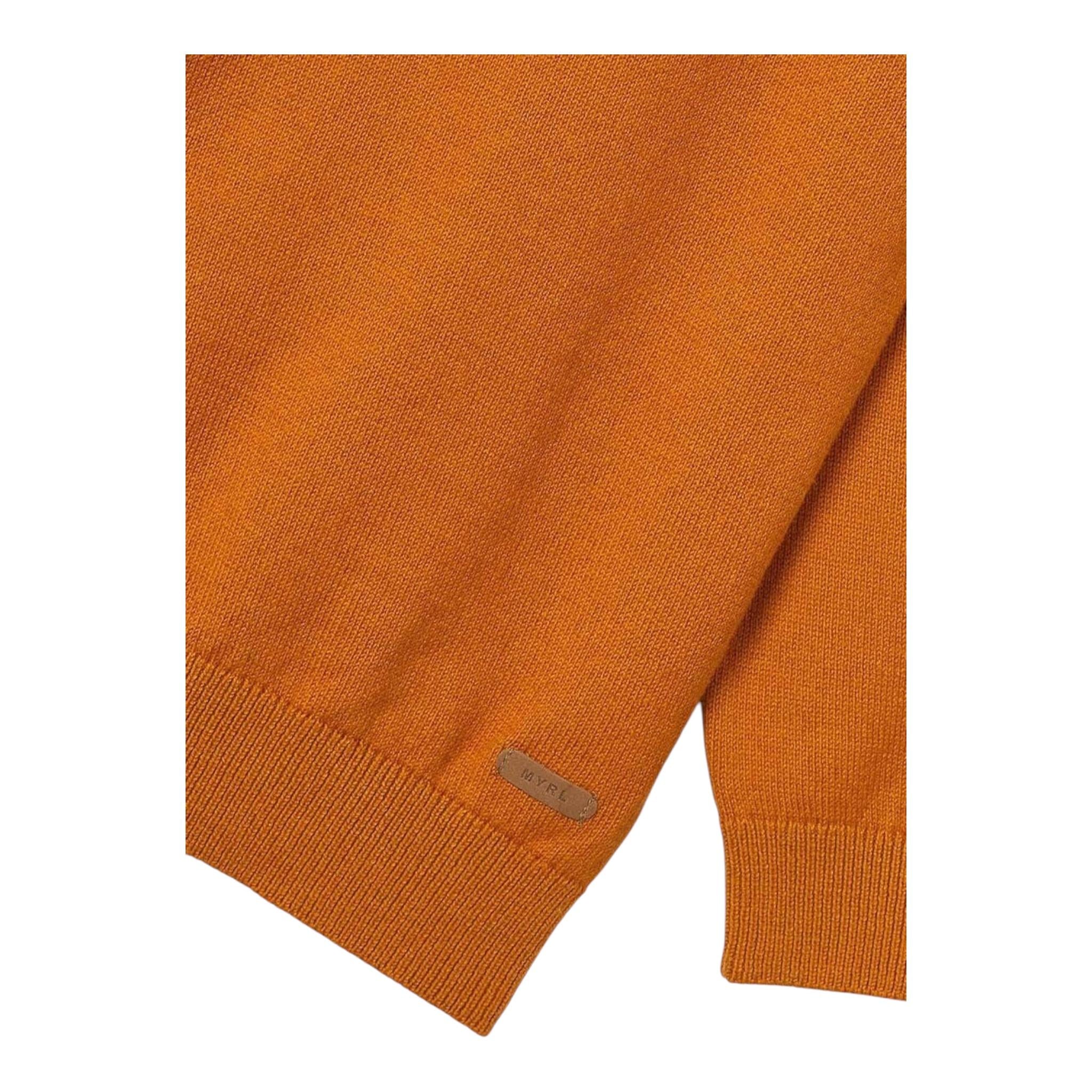 MAYORAL maglia girocollo tinta unita Arancione per Bambino 323X ARANCIONE MAYORAL