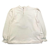 MAYORAL shirt girocollo tinta unita con stampa in contrasto Panna per Bambina 2048XX PANNA MAYORAL