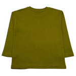 MAYORAL shirt girocollo tinta unita con stampa in contasto Verde per Bambino 4051J VERDE MAYORAL