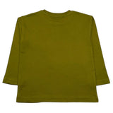 MAYORAL shirt girocollo tinta unita con stampa in contasto Verde per Bambino 4051J VERDE MAYORAL