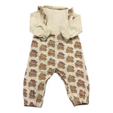 NANAN tutina manica lunga tinta unita con orsi Bianco per Neonata I2448201B BIANCO NANAN