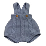 WEDOBLE pagliaccetto tinta unita con bretelle Azzurro per Neonato I2404305B09 AZZURRO WEDOBLE