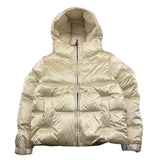 K-WAY giubbino tinta unita con cappuccio Panna per Bambina K7136QW PANNA K-WAY