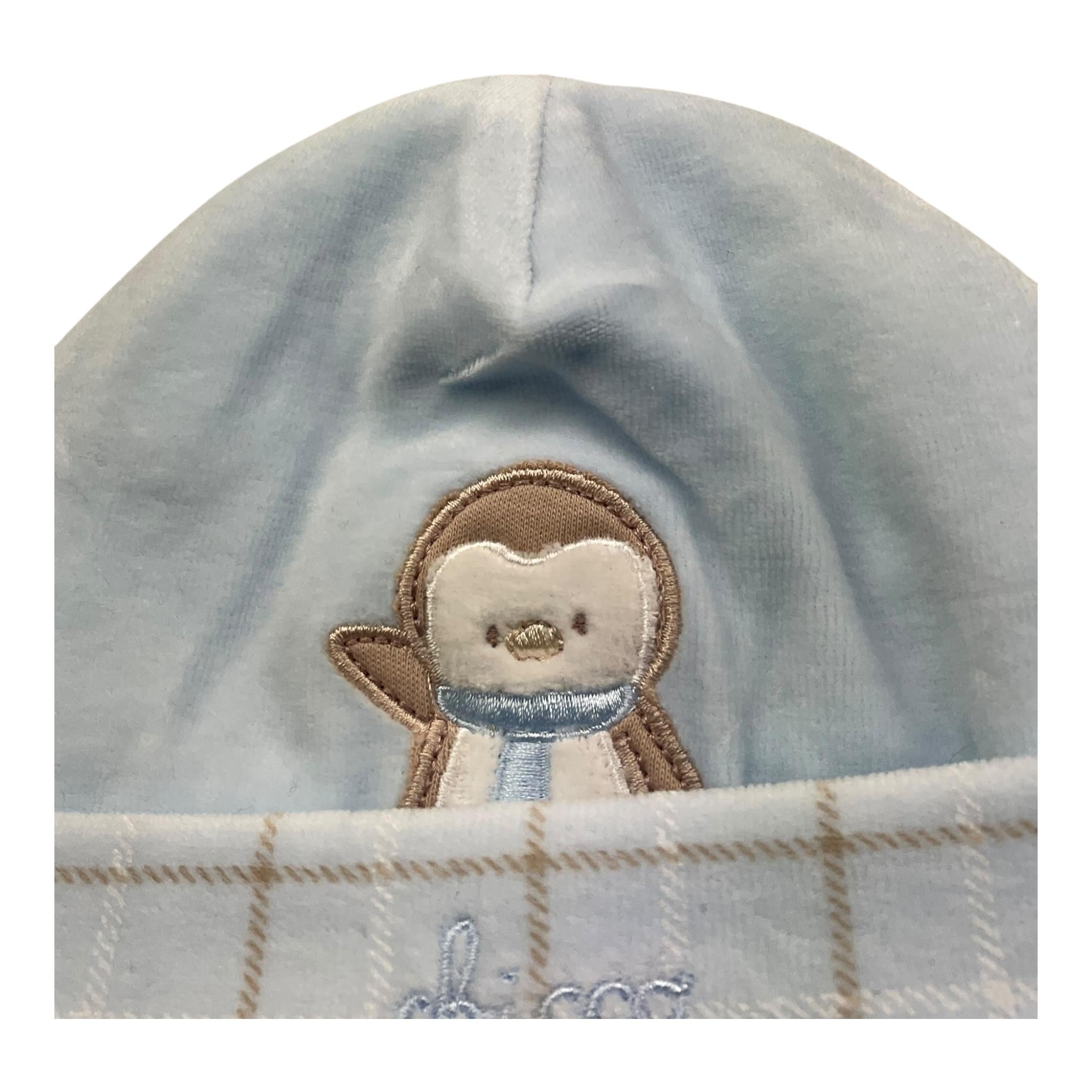 CHICCO cappello tinta unita con stampa Azzurro per Neonato 04888 AZZURRO CHICCO