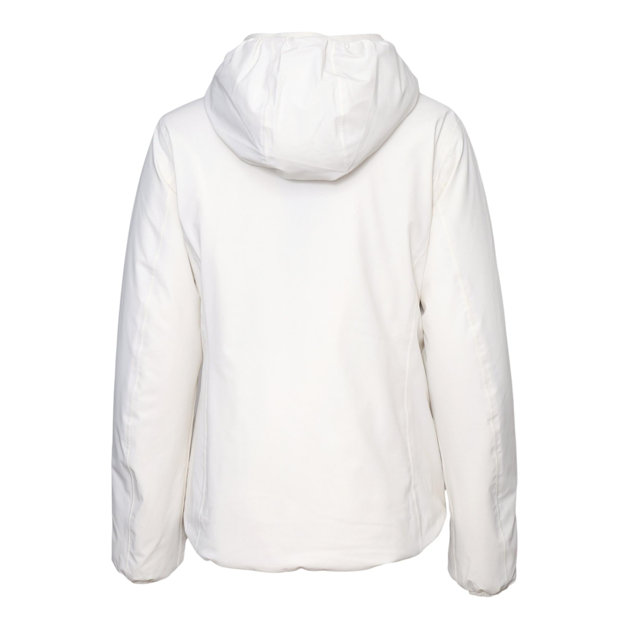 K-WAY giubbino reversbile bicolore con cappuccio Bianco/beige per Bambina J71339W BIANCO/BEIGE K-WAY