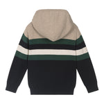 MAYORAL maglia triclore con zip e cappucci Verde per Bambino 4349 VERDE MAYORAL