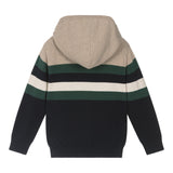 MAYORAL maglia triclore con zip e cappucci Verde per Bambino 4349 VERDE MAYORAL