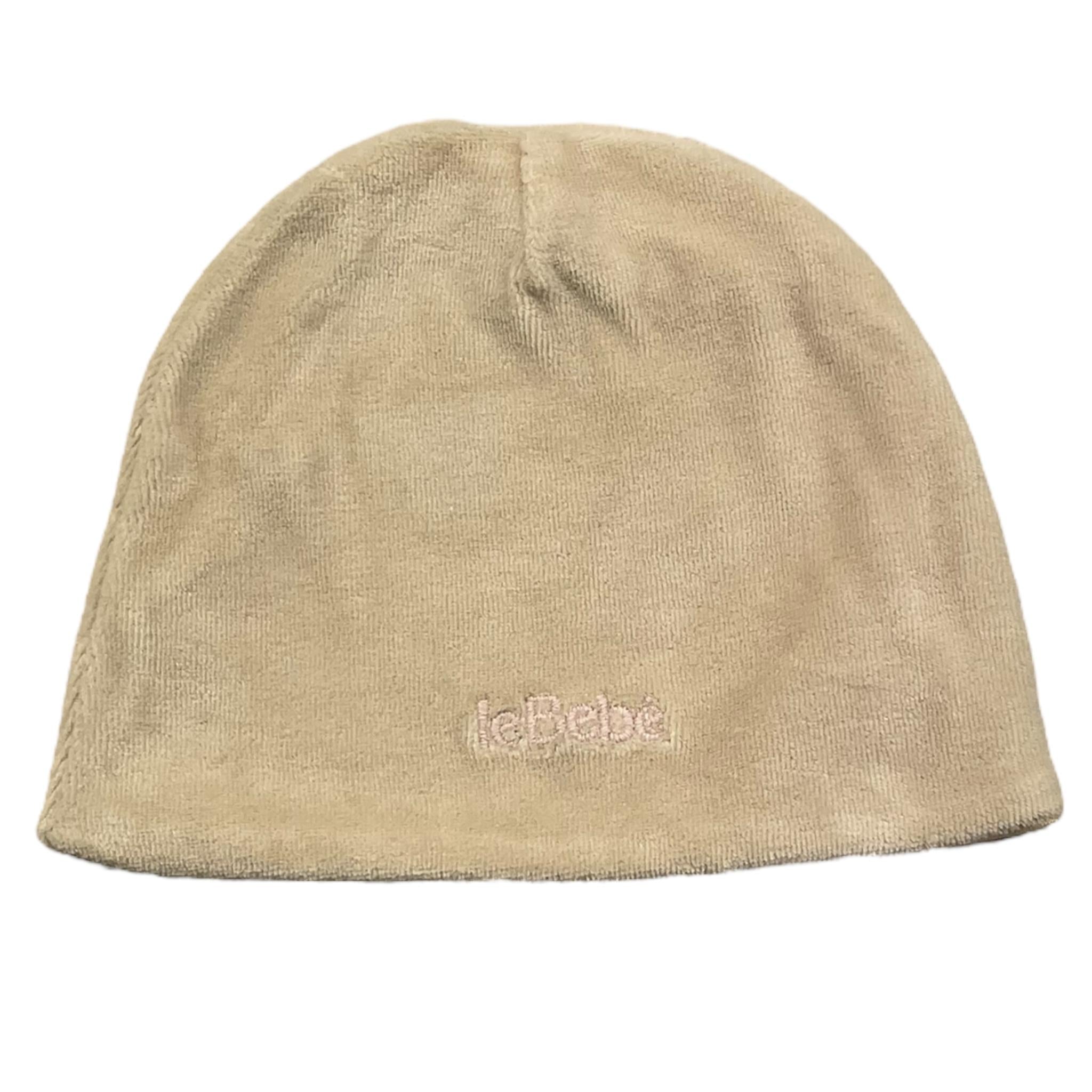 LE BEBE' cappelli tinta unita cn logo Beige per Neonata LBG5956 BEIGE LE BEBE'