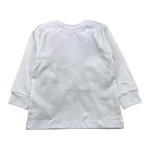 CESARE PACIOTTI shirt girocollo tinta unita con stampa Bianco per Neonato TSP5371B BIANCO CESARE PACIOTTI