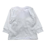 CESARE PACIOTTI shirt girocollo tinta unita con stampa Bianco per Neonato TSP5371B BIANCO CESARE PACIOTTI