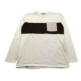 NEVER TOO shirt girocollo tinta unita con taschino Panna per Bambino NT2121R PANNA NEVER TOO
