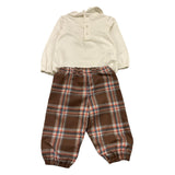 MALVI & CO completo 2 pezzi body-pantalone Bianco per Neonato F24N126BDJJ BIANCO MALVI & CO