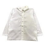 @MADILLY camicia tinta unita manica lunga Bianco per Neonato 02018NX BIANCO @MADILLY