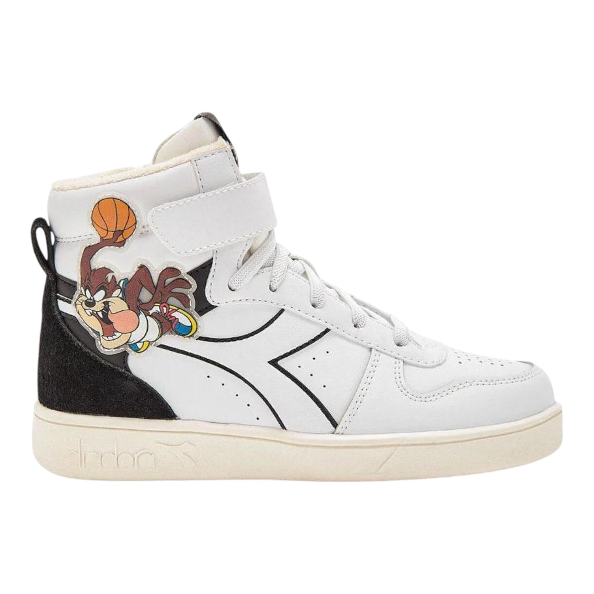 DIADORA sneakers tinta unita con lacci e stampa Bianco per Bambino 501179580 BIANCO DIADORA