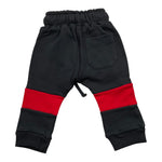 RAFFINERIE pantalone tinta unita modello tuta Nero per Neonato RFN13 NERO RAFFINERIE