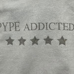 PYPE felpa tinta unita con cappuccio e stampa Grigio per Bambina ADDGR GRIGIO PYPE