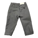 MICHAEL COAL pantalone tinta unita con elastico in vita Grigio per Neonato 020169N GRIGIO MICHAEL COAL