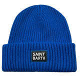 SAINT BARTH cappello tinta unita con stampa Cobalto per Bambino BRR0001 COBALTO SAINT BARTH