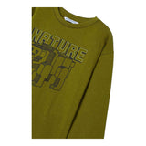 MAYORAL shirt girocollo tinta unita con stampa in contasto Verde per Neonato 4051 VERDE MAYORAL