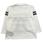 JOHN RICHMOND shirt girocollo tinta unita con stampa in contrasto Bianco per Neonato RIA25057TS BIANCO JOHN RICHMOND