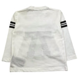 JOHN RICHMOND shirt girocollo tinta unita con stampa in contrasto Bianco per Neonato RIA25057TS BIANCO JOHN RICHMOND