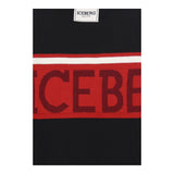 ICEBERG maglie girocollo tinta unita con logo Nero per Bambino MGICE5308J NERO ICEBERG