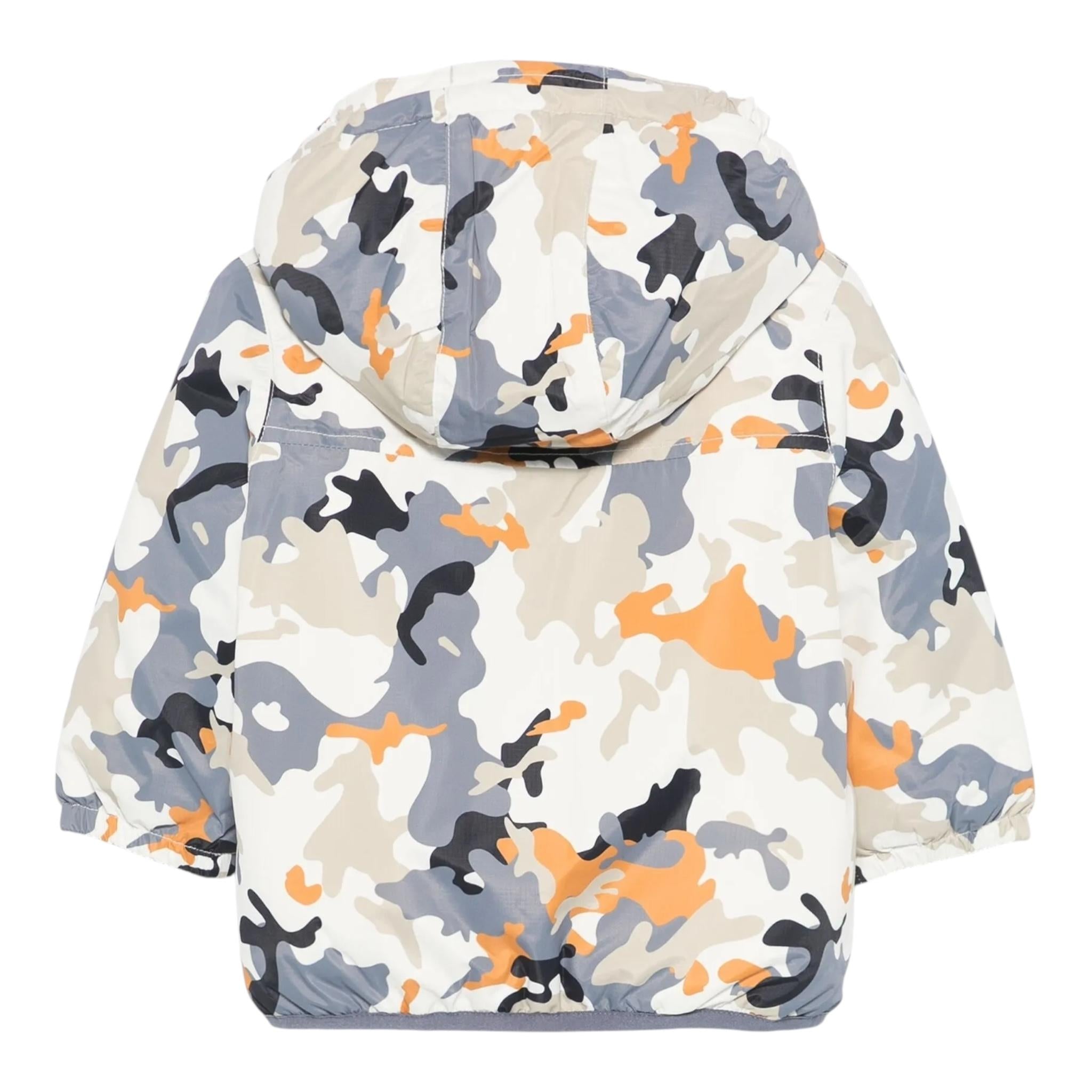 K-WAY giubbino stampa fantasia militare Multicolor per Bambino K7122N MULTICOLOR K-WAY