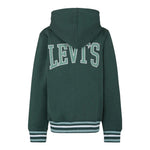 LEVIS felpa con zip e cappuccio tinta unita Verde per Bambino 9EL158 VERDE LEVIS