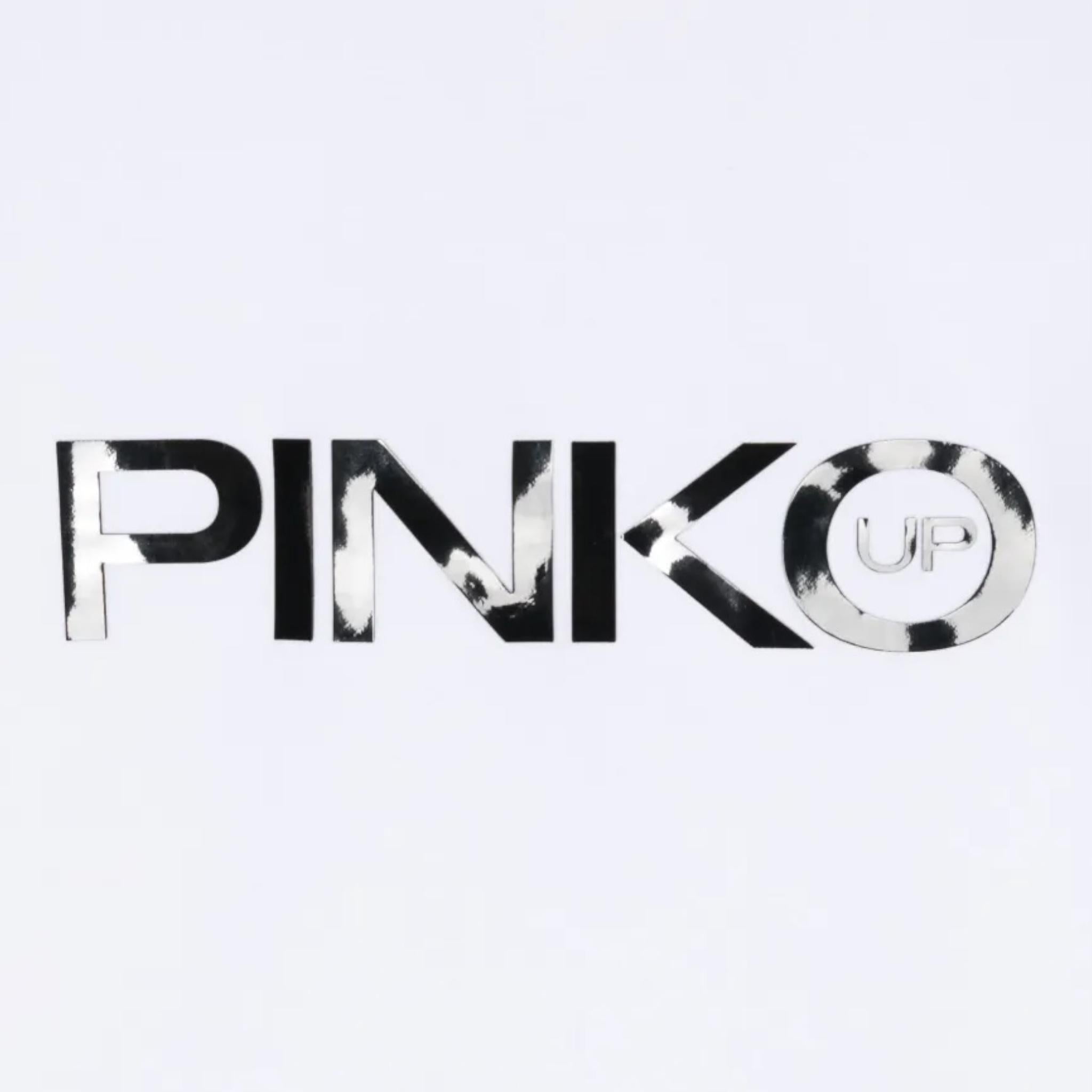PINKO t-shirt girocollo tinta unita con stampa Bianco per Bambina F4PIJGTH092 BIANCO PINKO