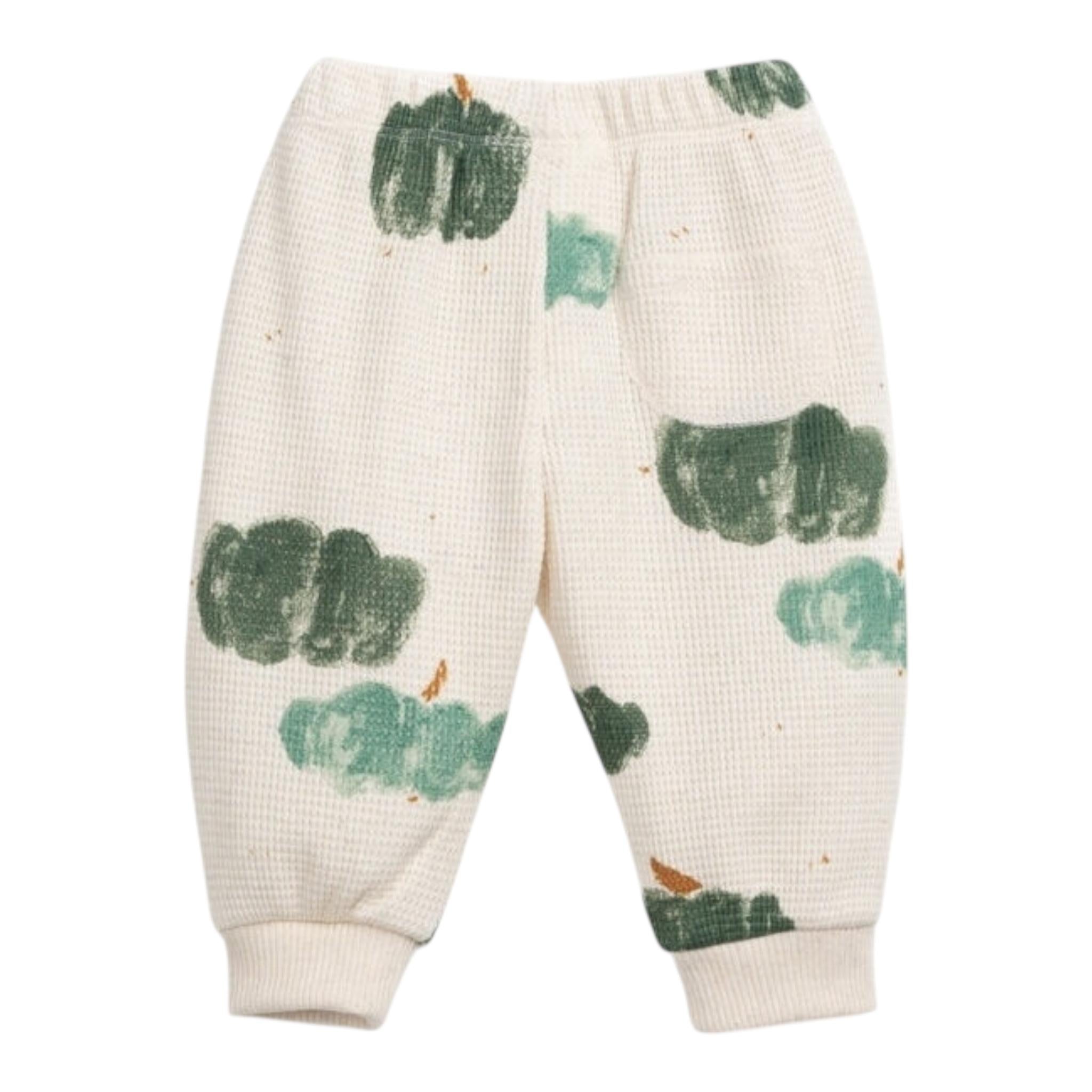 PLAY UP pantalone tinta unita con fantasia Beige per Neonato PA011AP11604 BEIGE PLAY UP