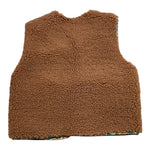 SAINT BARTH gilet modello teddy tinta unita Biscotto per Bambina NIA0001 BISCOTTO SAINT BARTH