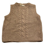 ABEL & LULA gilet tinta unita con ricami Beige per Neonato WL2 BEIGE ABEL & LULA