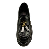 ELISABETTA FRANCHI francesine tinta unita con suola in gomma Nero per Bambina F4A4E0128 NERO ELISABETTA FRANCHI