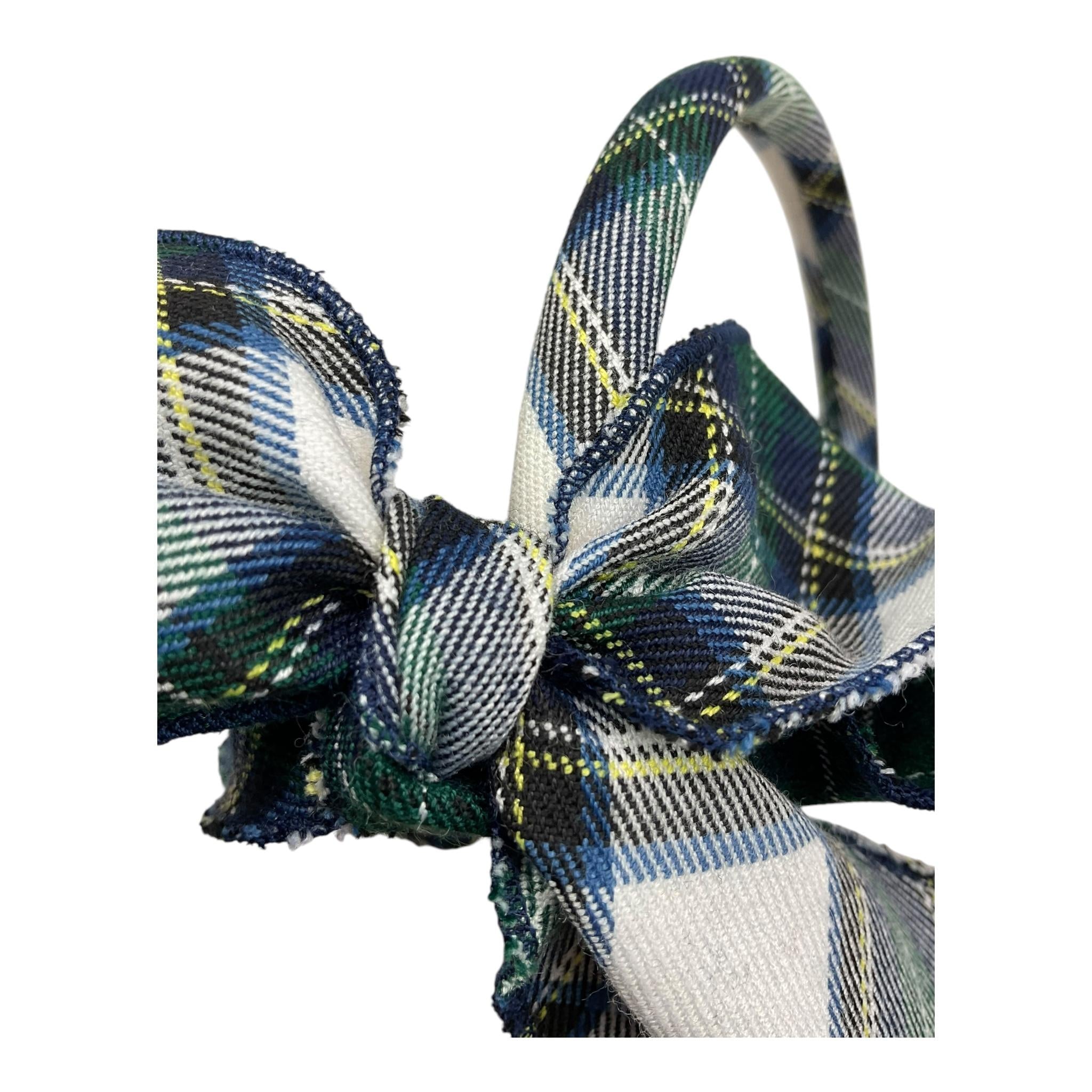 PICCOLA LUDO cerchietto bicolore con fiocco Verde/bianco per Bambina BS9WA012 VERDE/BIANCO PICCOLA LUDO