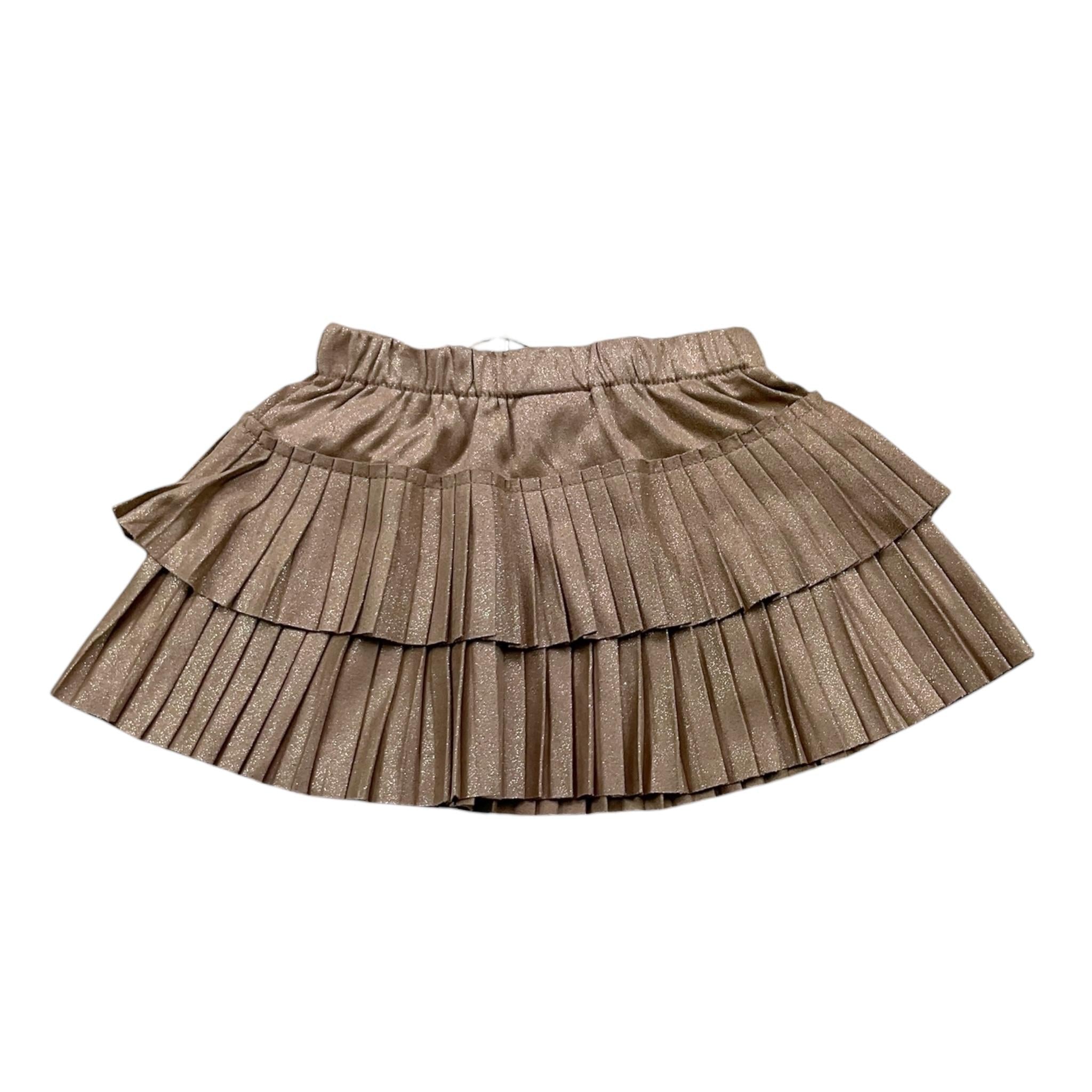 MAYORAL gonna tinta unita con balza Beige per Neonata 2902 BEIGE MAYORAL