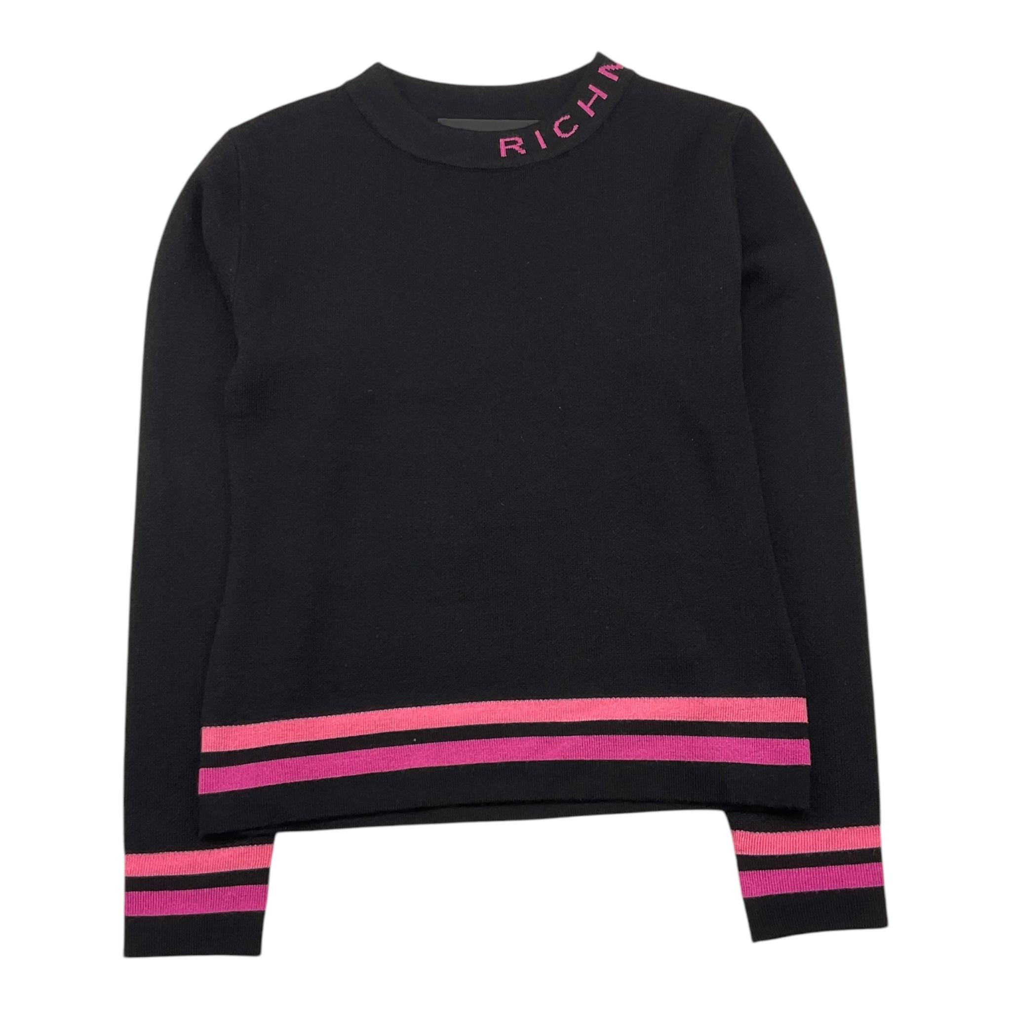 JOHN RICHMOND maglia girocollo tinta unita Nero per Bambina RGA25214MA NERO JOHN RICHMOND