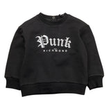 JOHN RICHMOND felpa tinta unita girocollo Nero per Neonato RIA25103FE NERO JOHN RICHMOND