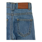 TRUSSARDI jeans tinta unita con girovita regolabile Azzurro per Neonato TIA25036JE AZZURRO TRUSSARDI