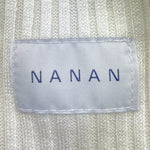 NANAN maglia modello lupetto tinta unita a costine Bianco per Neonata I2422009B BIANCO NANAN