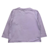 STELLA McCARTNEY shirt girocollo tinta unita con stampa in contrasto Lilla per Neonata TV8010 LILLA STELLA McCARTNEY