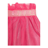 BillIEBLUSH gonna tinta unita con tulle Rosa fluo per Bambina U20559 ROSA FLUO BillIEBLUSH