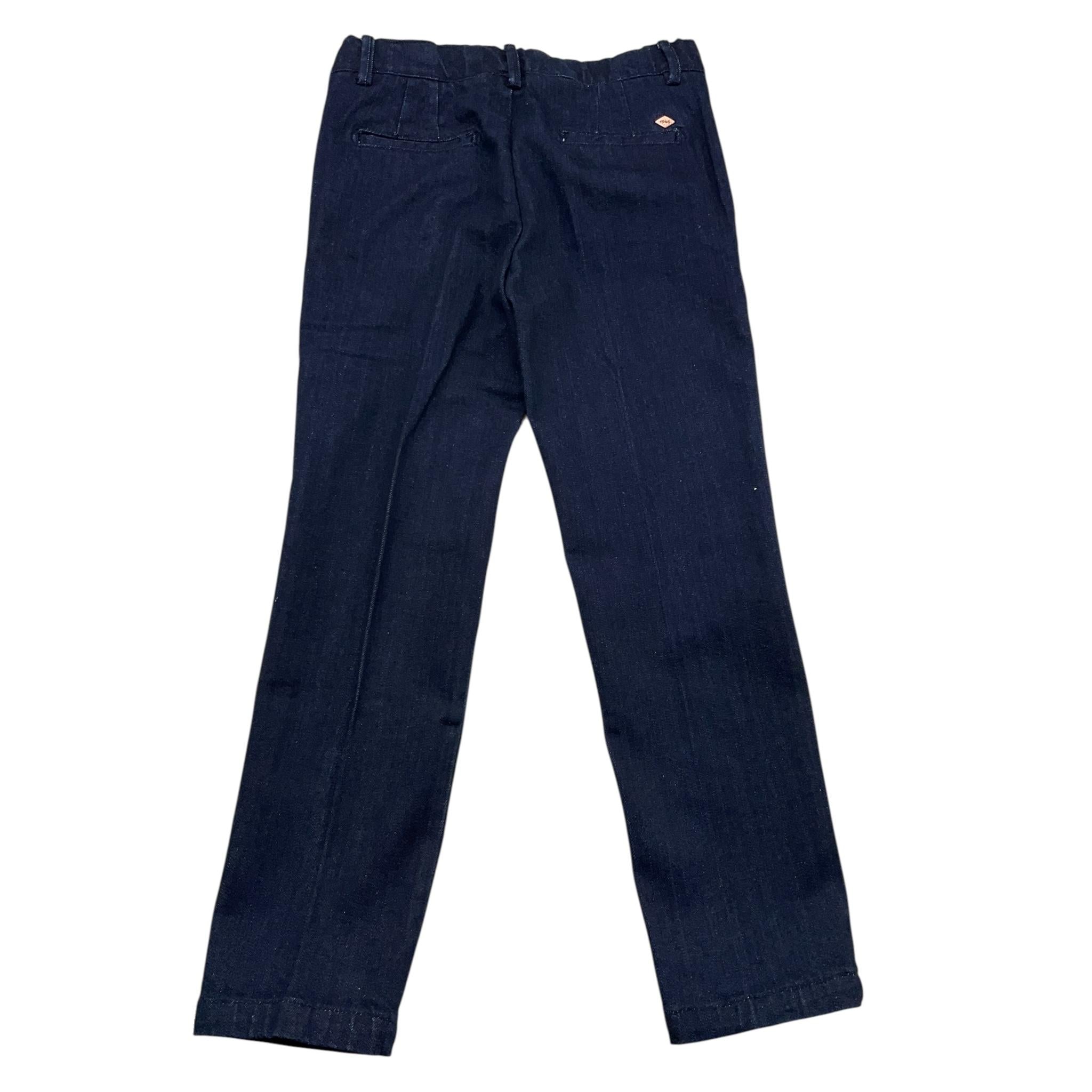 NUPKEET jeans tinta unita con girovita regolabile Blu per Bambino 04NK811 BLU NUPKEET