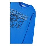 MAYORAL shirt girocollo tinta unita con stampa in contasto Cobalto per Neonato 4051 COBALTO MAYORAL